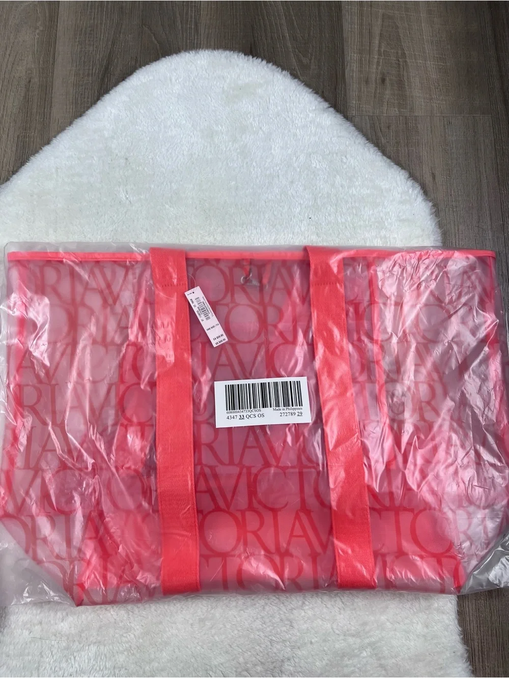 Victoria’s Secret beach tote bag & towel